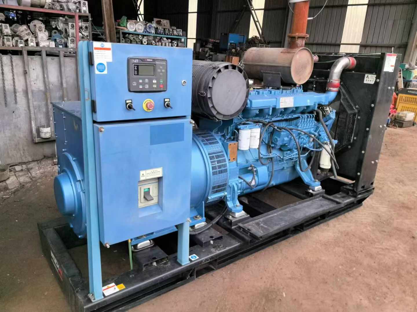 徐汇500kW 柴油发电机组可带动设备功率的计算公式是什么?